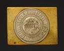 WAIST BELT BUCKLE FOR TROOPS OF THE WÜRTTEMBERG ARMY, model 1895, Kingdom of Württemberg. 33873R