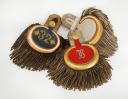 THREE GERMAN EPAULETTES, Second Reich. 31365R.