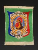 ÉCUSSON GROUPEMENT 1 groupe 4 DES CHANTIERS DE JEUNESSE, Seconde Guerre Mondiale. 31649-6