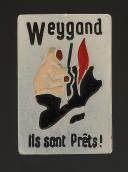 INSIGNE GROUPEMENT 34 groupe 7 Weygand SULLY DES CHANTIERS DE JEUNESSE, Seconde Guerre Mondiale. 31926