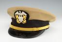 CASQUETTE D'OFFICIER DE LA MARINE DE GUERRE DES ÉTATS-UNIS, Années 1980. 17365