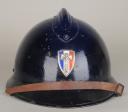 Photo 2 : 510	CASQUE ADRIAN DE LA POLICE DE VICHY, modèle 1926.