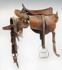 SELLE TROUPE DE CAVALERIE LÉGÈRE, modèle 1874, Troisième République. 24332-1bis