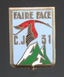 31st GUYNEMER GROUP INSIGNIA FROM THE YOUTH WORKSHOPS, Second World War. 31919