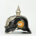 Photo 2 : CASQUE À POINTE COMPOSITE DE PIONNIER BADOIS TROUPE, modèle 1895.