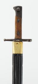 Photo 2 : BAÏONNETTE ITALIENNE POUR FUSIL CARCANO, modèle 1891.