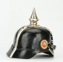 Photo 3 : CASQUE À POINTE COMPOSITE DE PIONNIER BADOIS TROUPE, modèle 1895.