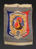 PATCH GROUP 1 GROUPING 8 (dark grey variant) OF THE YOUTH BUILDING CAMPS, Second World War. 31649-9