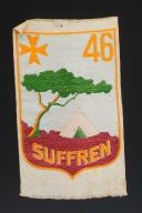 PATCH GROUPING 46 SUFFREN FROM THE YOUTH SHIPYARDS, 1st model, World War II. 31696-1