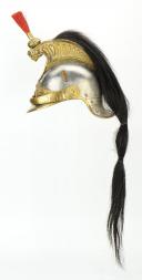 Photo 2 : CASQUE TROUPE DE CUIRASSIER, modèle 1872, modifié 1874, Troisième République.