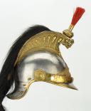 Photo 4 : CASQUE TROUPE DE CUIRASSIER, modèle 1872, modifié 1874, Troisième République.