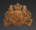 PLAQUE DE SHAKO TROUPE BAVAROIS, Deuxième Reich. 31355R