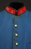 WAISTCOAT OF AN OFFICER FROM THE 2nd SQUADRON OF TERRITORIAL CAVALRY HUNTERS, circa 1880-1900, Third Republic. 26302