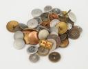 LOT OF GERMAN MILITARY BUTTONS, First and Second World Wars. 33317-8