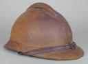 Photo 2 : 350	CASQUE ADRIAN DU 1er RÉGIMENT DE MARCHE DE ZOUAVES, modèle 1915.