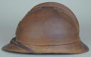 Photo 7 : 350	CASQUE ADRIAN DU 1er RÉGIMENT DE MARCHE DE ZOUAVES, modèle 1915.