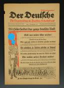 PROPAGANDA JOURNAL OF THE LABOR FRONT, Deutsche Arbeitsfront, Third Reich. 23526-3R