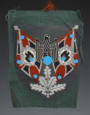 INSIGNE DE PORTE-DRAPEAU DES BATAILLONS DE FUSILIERS MOTOCYCLISTES DES DIVISIONS BLINDÉES, Ärmelabzeichen für Fahnenträger der Kradschützen-Bataillontruppen. 32255