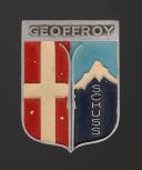 GEFFROY TEAM BADGE FROM YOUTH AND MOUNTAIN WORKSHOPS, World War II. 31969