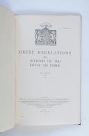 Photo 3 : Dress Regulations for officers of the royal air force 