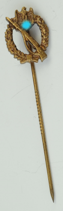 MINIATURE OF THE INFANTRY STURMABZEICHEN, 1940 model, Second World War. 9740