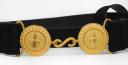 FIRST DRESS BELT OF A GÉNIE OFFICER, 1931 model, Third Republic. 28305-3