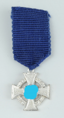 MINIATURE DE LA DÉCORATION POUR SERVICES FIDÈLES DANS L'ADMINISTRATION, Treudienst-Ehrenzeichen, modèle janvier 1938, Seconde Guerre Mondiale. 9159