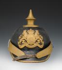 POINTED HELMET BAVARIAN TROOPS FOR THEATER, First World War. 28624R