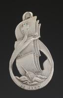 INSIGNE GROUPEMENT 7 groupe 8 Le Hardi LE FIER DES CHANTIERS DE JEUNESSE, Seconde Guerre Mondiale. 31844-2