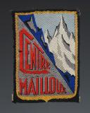 PATCH OF THE MAILLOUX CENTER OF THE YOUTH AND MOUNTAIN WORKSHOPS OF THE PYRÉNÉES, World War II. 31734-2R