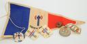 INSIGNES PATRIOTIQUES ET FANION DE L'ASSOCIATION PÉTAIN VERDUN, Quatrième - Cinquième République. 31770R
