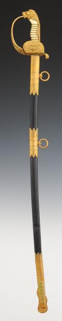 SABRE D’OFFICIER DE LA MARINE DE GUERRE ALLEMANDE, Marine Offiziersäbel, modèle 1923, Troisième Reich. 16259