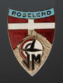 INSIGNE DE L'ÉQUIPE DAMPIERRE "ROSELEND" DES CHANTIERS DE JEUNESSE ET MONTAGNE, Seconde Guerre Mondiale. 31960