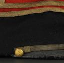 Photo 5 : KÉPI 'FOULARD' D'UN LIEUTENANT DE L'ADMINISTRATION DU CORPS DE SANTÉ MILITAIRE, modèle 1883-1886.