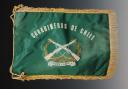 FANION DES CARABINIERS DU CHILI, XXème siècle. 29127R