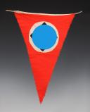 FANION DE VILLE AUX COULEURS DU PARTI NATIONAL SOCIALISTE ALLEMAND, Seconde Guerre Mondiale. 31284R