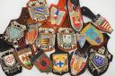 15 INSIGNES DU CORPS DES SAPEURS-POMPIERS DE VILLES FRANÇAISES, Cinquième République. 25352-4A