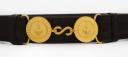 OFFICER'S FIRST DRESS BELT OF THE ENGINEERS, 1952 model, Fourth Republic. 28305-6