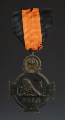 CROIX DE LA CAMPAGNE DE L'YSER, instituée en 1934 en remplacement de la médaille d'octobre 1918, créée en octobre 1918, Première Guerre Mondiale. 29788-28R