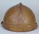 Photo 4 : 351	CASQUE ADRIAN BELGE, modèle 1915.