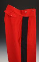 PANTALON DROIT D'UN OFFICIER MEMBRE DE LA FAMILLE DE LA POËZE, Troisième République. 27925R