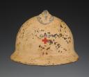 FRENCH RED CROSS ADRIAN HELMET, model 1926, Second World War. 29652R