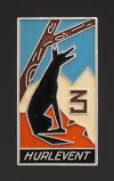 INSIGNE GROUPEMENT 7 groupe 3 Hurlevent LE FIER DES CHANTIERS DE JEUNESSE, Seconde Guerre Mondiale. 31840-2