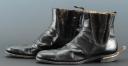 Photo 2 : PAIRE DE BOTTINES RÉGLEMENTAIRES D'OFFICIER.