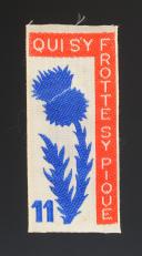 PATCH GROUPING 12 group 11 BELLEDONNE THOSE WHO RUB AGAINST IT GET PRICKED OF THE YOUTH WORK SITES, Second World War. 31659