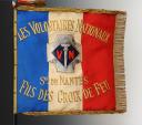 DRAPEAU DE LA SECTION DE NANTES DE L'ASSOCIATION DES VOLONTAIRES NATIONAUX, Troisième République. 31244R