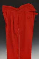 PANTALON DROIT D'UN SOUS-OFFICIER DE CHASSEURS À CHEVAL, Troisième République. 32761