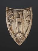 INSIGNE GROUPEMENT 7 groupe 7 Sur le Rocher LE FIER DES CHANTIERS DE JEUNESSE, Seconde Guerre Mondiale. 31850