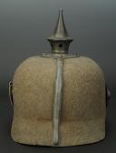 Photo 4 : CASQUE À POINTE ERSATZ BAVAROIS DU 'INFANTERIE REGT' n° 1à 23, modèle septembre 1915.