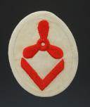 INSIGNE DE SPÉCIALITÉ DE MOTORISTE - FORMATION DE BASE, Kriegsmarine Ärmelabzeichen Sonderausbildung Motorenlehrgang 3., Seconde Guerre Mondiale. 21257-17